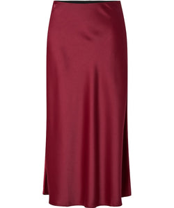Y.A.S | PELLA HW MIDI SKIRT - TIBETAN RED
