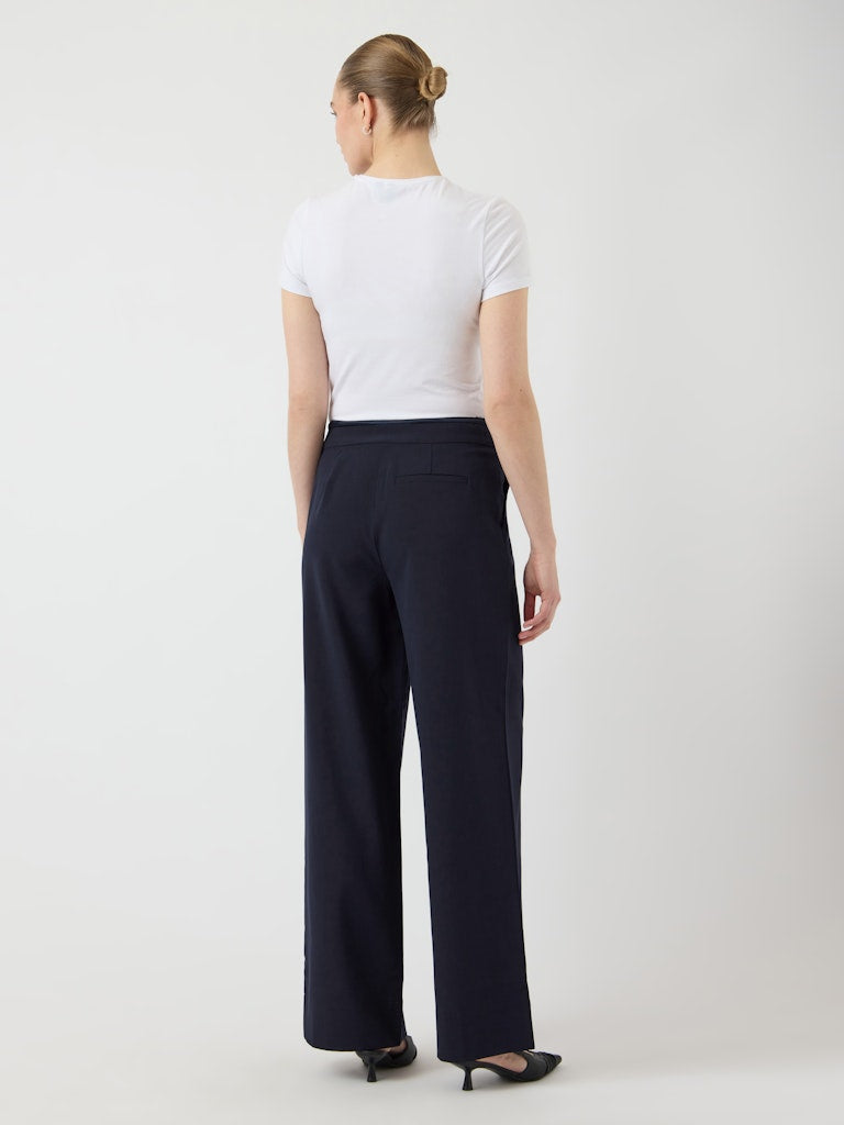Y.A.S | TALI MW PANTS - NAVY BLAZER