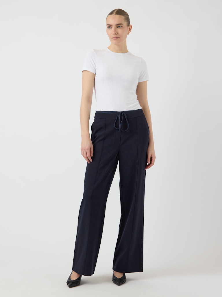 Y.A.S | TALI MW PANTS - NAVY BLAZER
