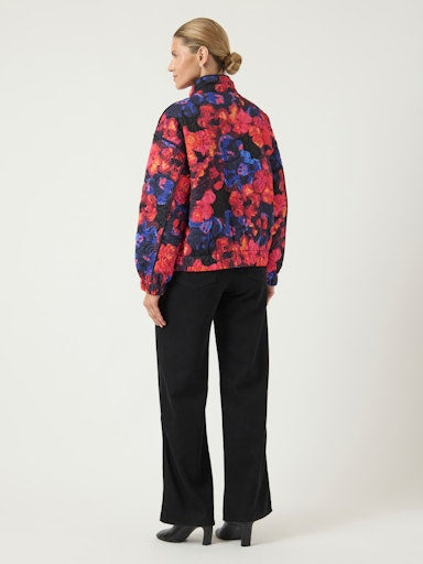 Y.A.S | FIPURA LS QUILTED JACKET - NAVY BLAZER LIMO