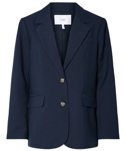 Y.A.S | REEMAJ LS BLAZER - NAVY BLAZER