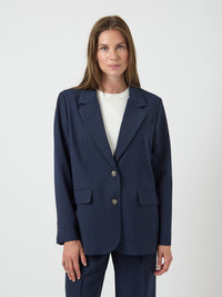 Y.A.S | REEMAJ LS BLAZER - NAVY BLAZER