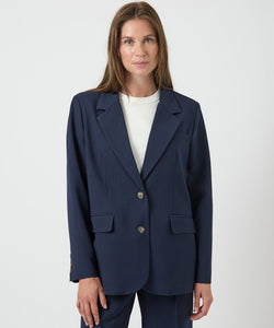 Y.A.S | REEMAJ LS BLAZER - NAVY BLAZER