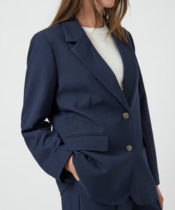 Y.A.S | REEMAJ LS BLAZER - NAVY BLAZER