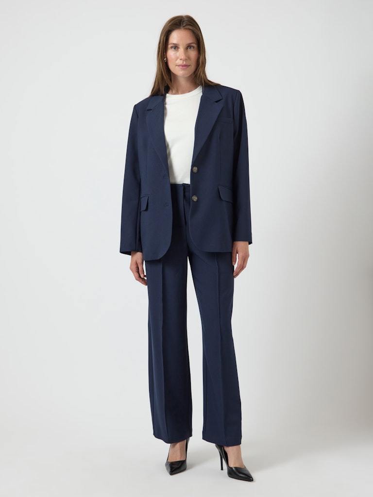 Y.A.S | REEMAJ LS BLAZER - NAVY BLAZER