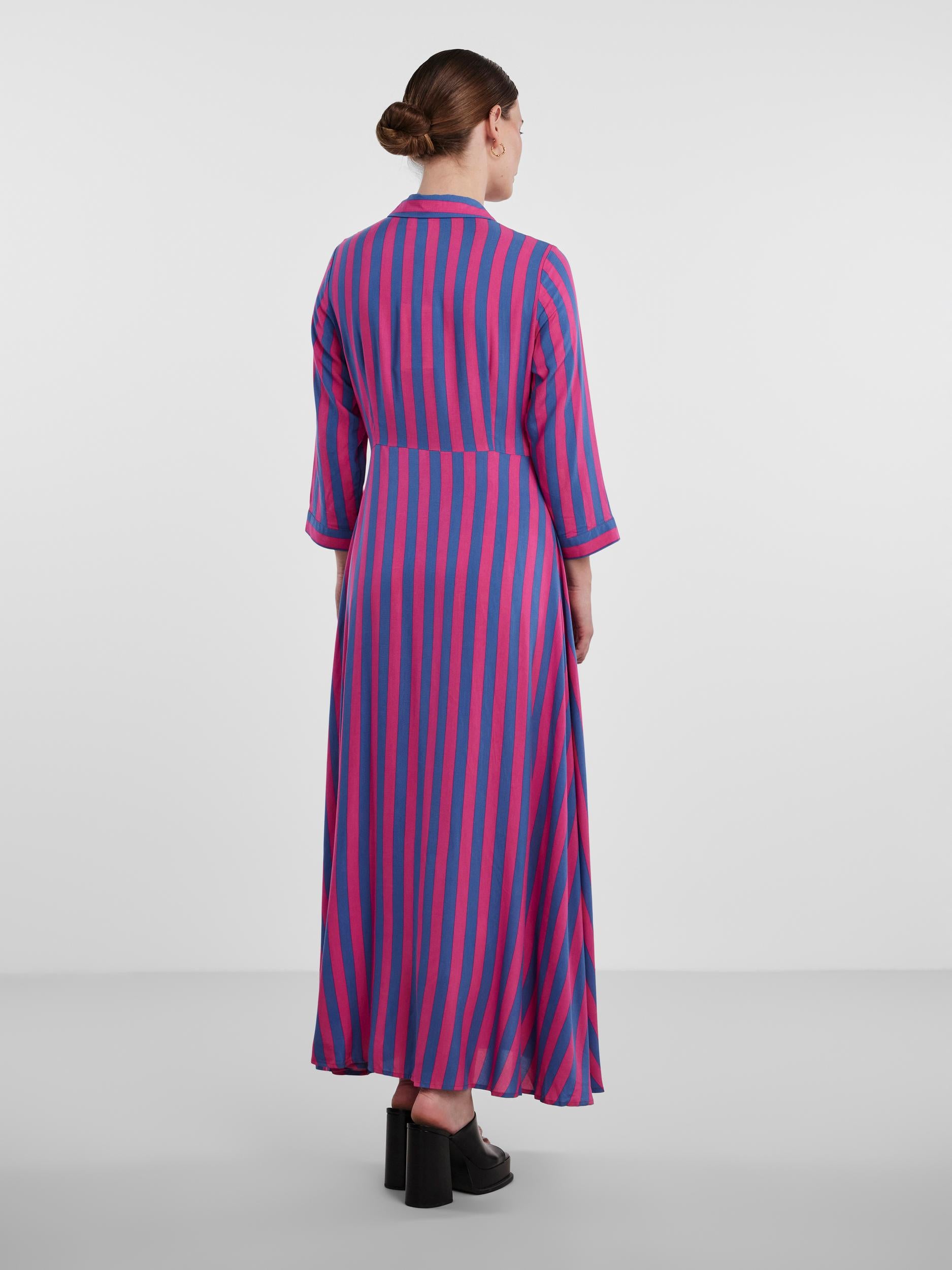 Y.A.S | SAVANNA LONG SHIRT DRESS - FUCHSIA PURPLE