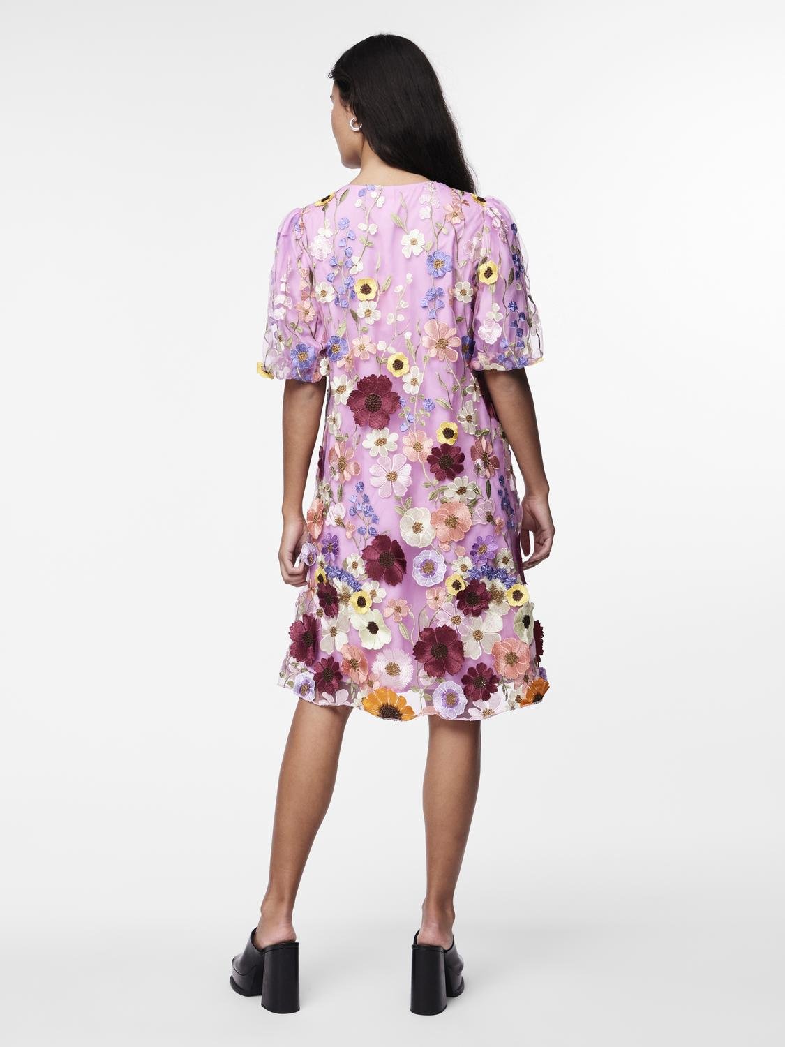 Y.A.S | FLOWERING SS DRESS - PINK LAVENDER