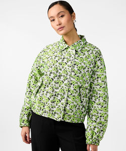 Y.A.S | SHUNA LS BOMBER JACKET - WILD LIME