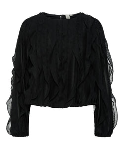 Y.A.S | MEZUNA LS TOP - BLACK