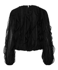 Y.A.S | MEZUNA LS TOP - BLACK