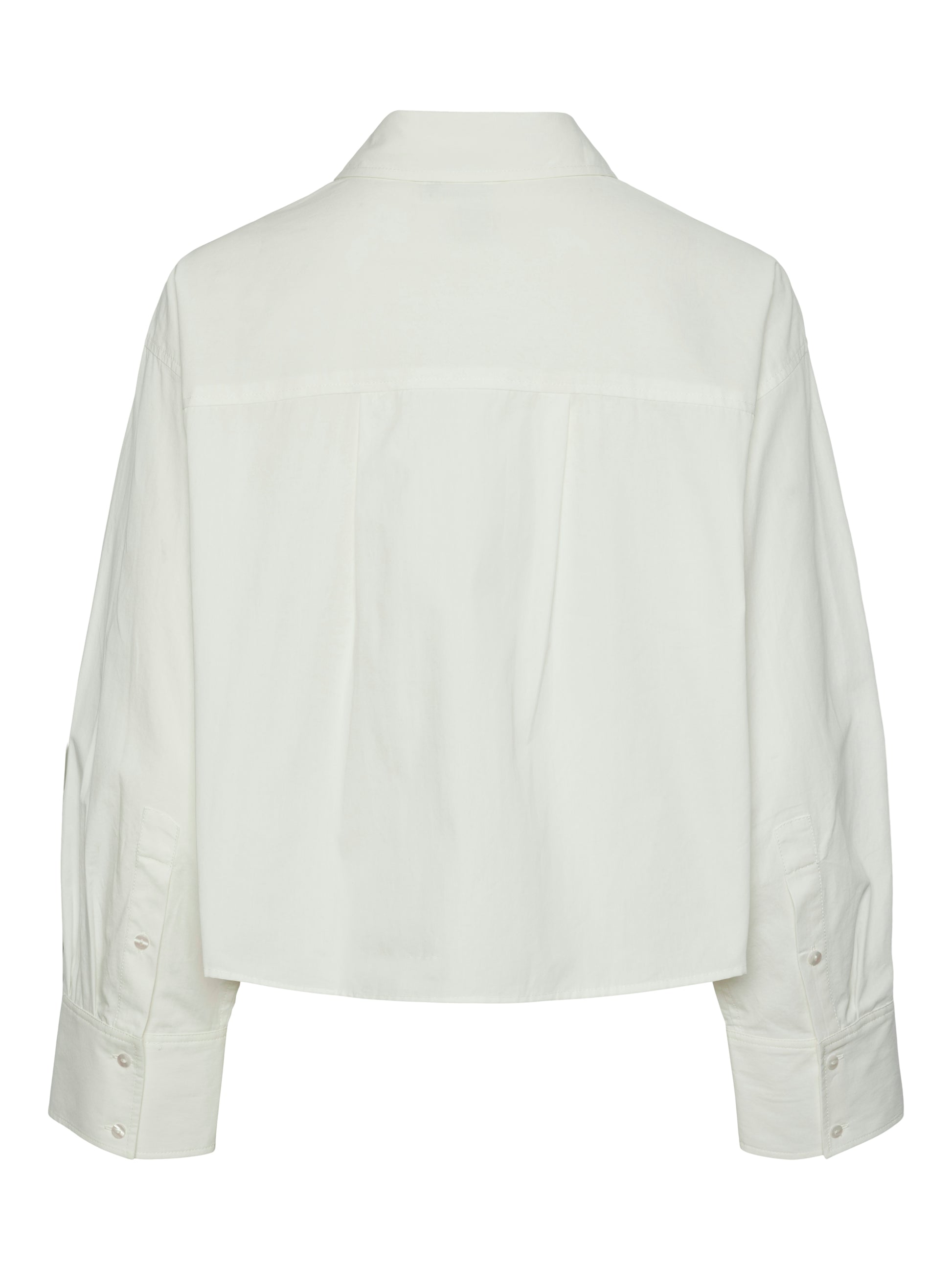 Y.A.S | LEE LS SHORT SHIRT - STAR WHITE