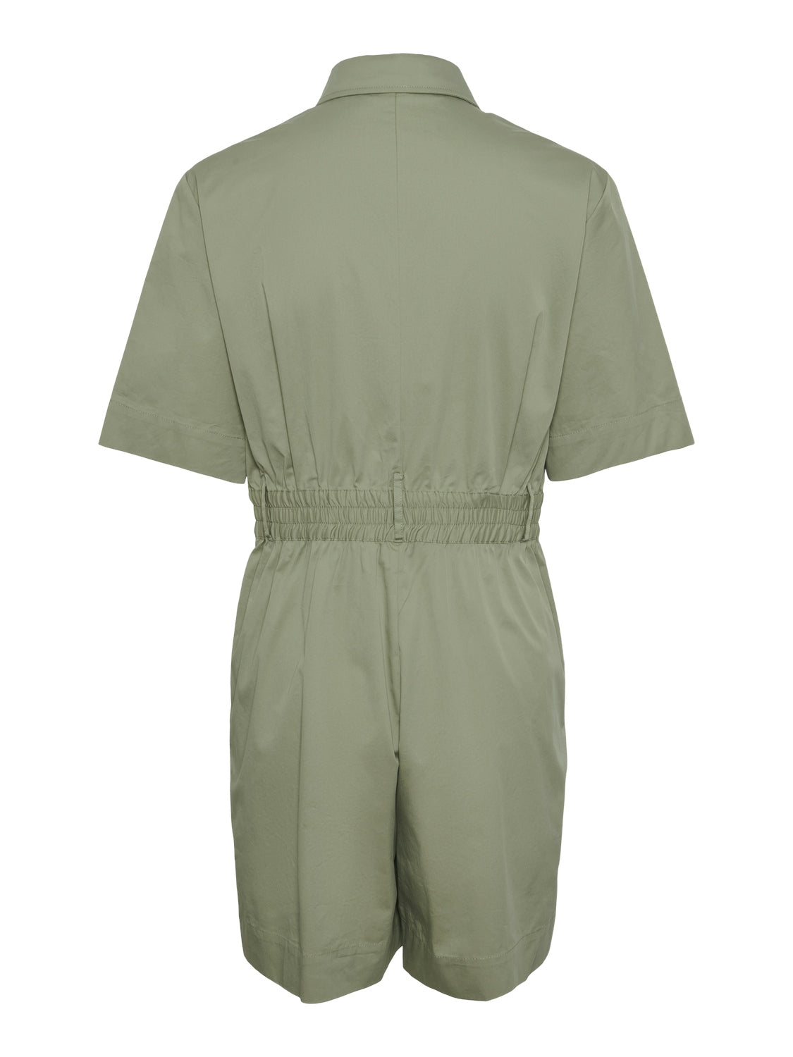 Y.A.S | MERI 2/4 PLAYSUIT - OIL GREEN