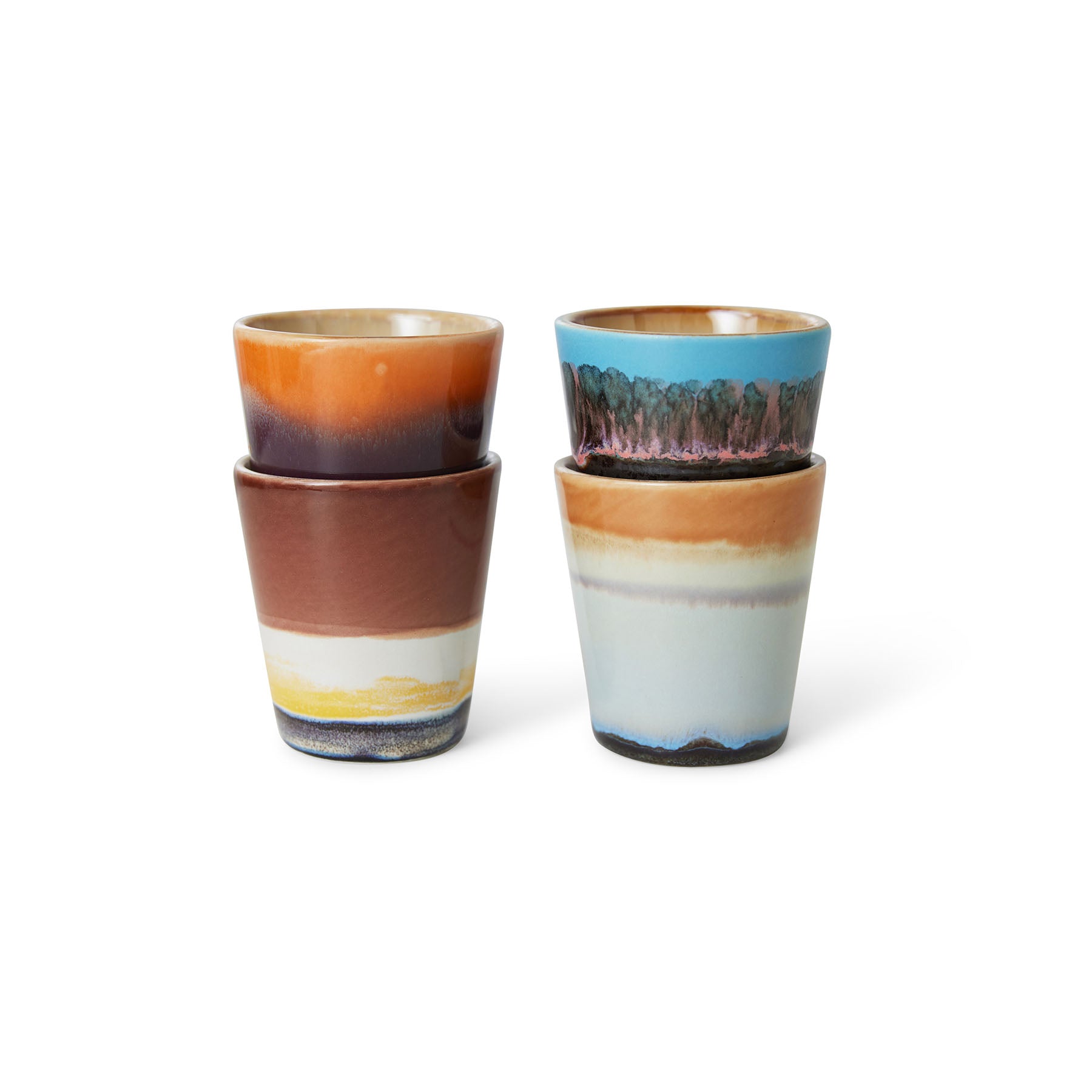 HKliving | 70S CERAMICS: RISTRETTO MUG - SOLAR RISE