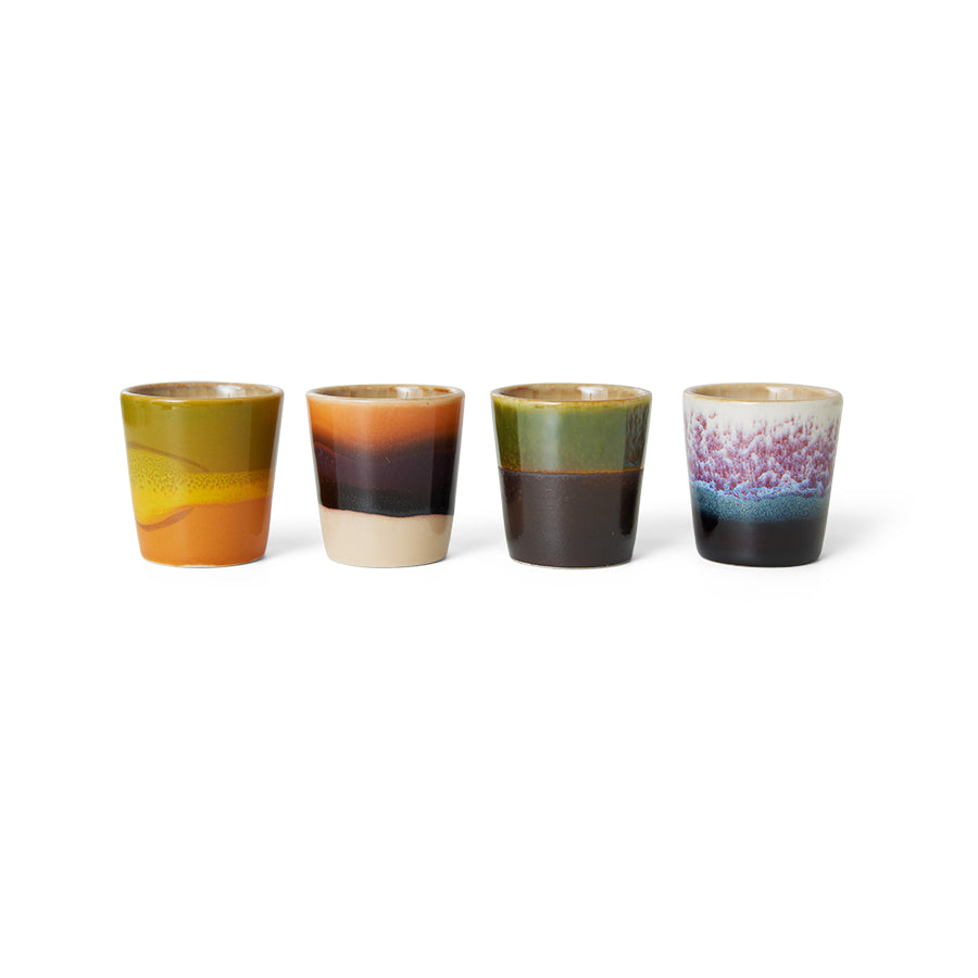 HKliving | 70S CERAMICS: EGG CUPS - ISLAND