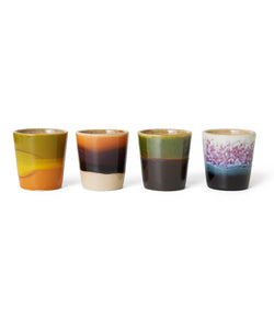 HKliving | 70S CERAMICS: EGG CUPS - ISLAND