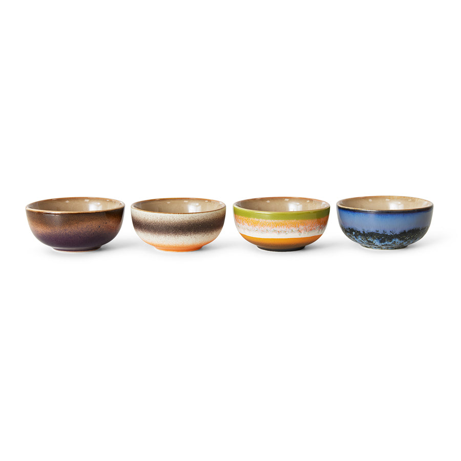 HKliving | 70S CERAMICS: XS BOWL - SIERRA BLUE