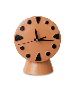 HKliving | RETRO CERAMIC CLOCK - PEACH