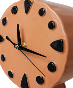 HKliving | RETRO CERAMIC CLOCK - PEACH