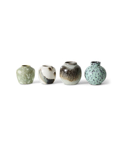 HKliving | SMALL VASES - CANYON (4pcs)