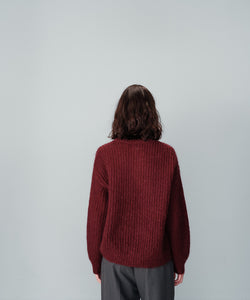 GRACE & MILA | NAIS CARDIGAN - BORDEAUX