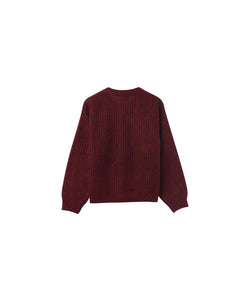 GRACE & MILA | NAIS CARDIGAN - BORDEAUX