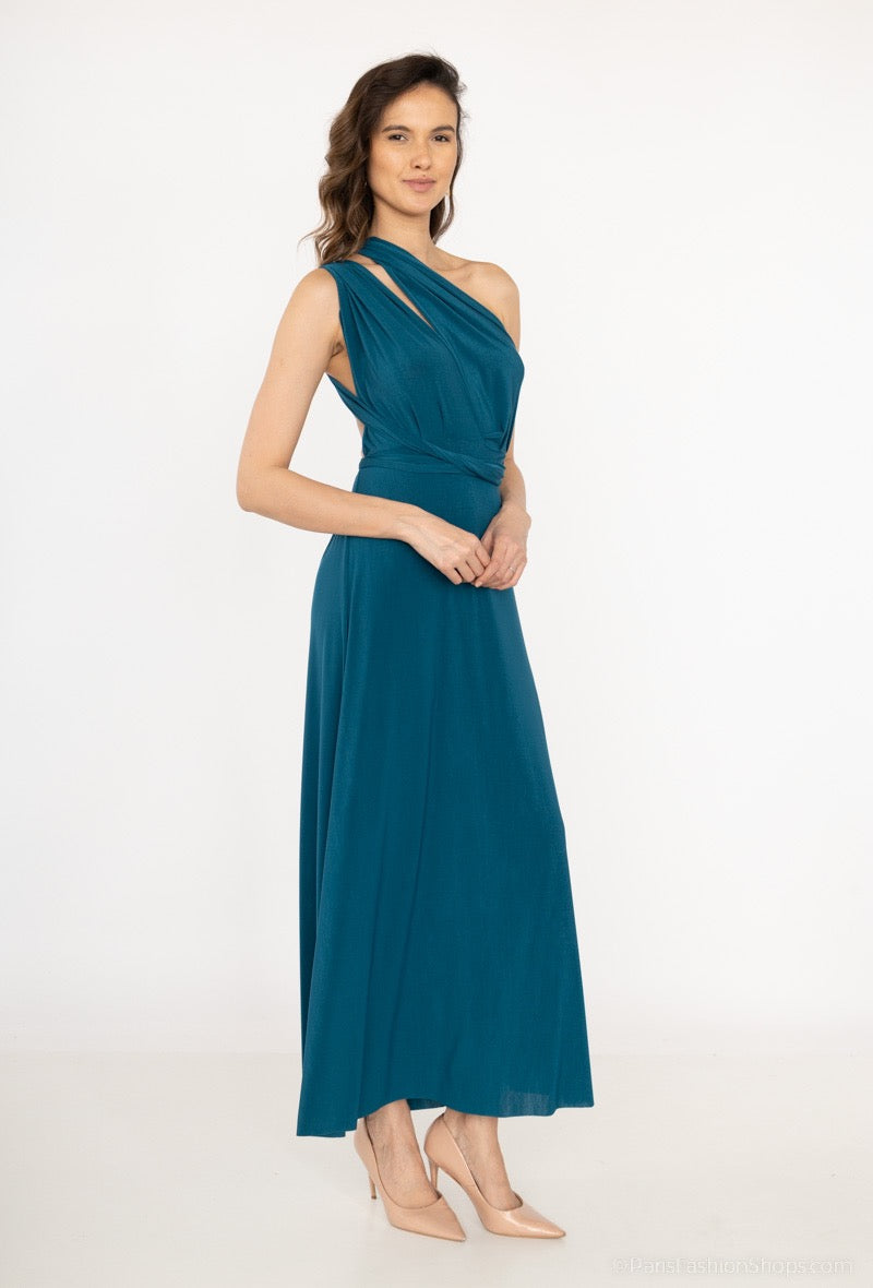 INFINITY DRESS - PETROL