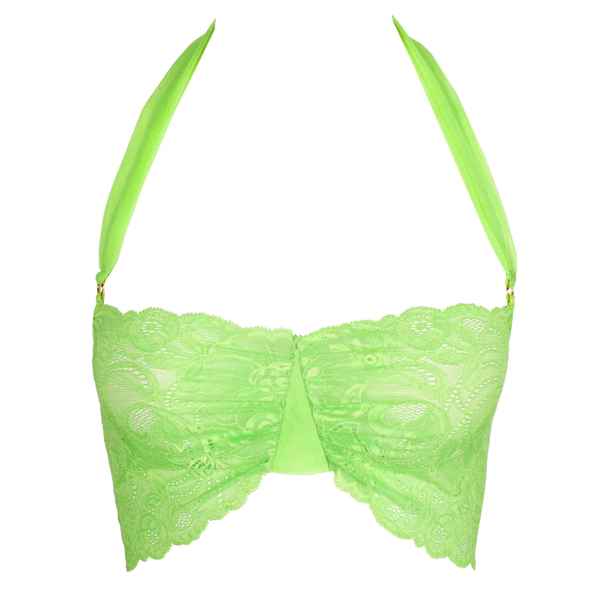 SARDA | SHAVONNE NON PADDED STRAPLESS BRA - BRIGHT GREEN