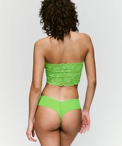 SARDA | SHAVONNE NON PADDED STRAPLESS BRA - BRIGHT GREEN