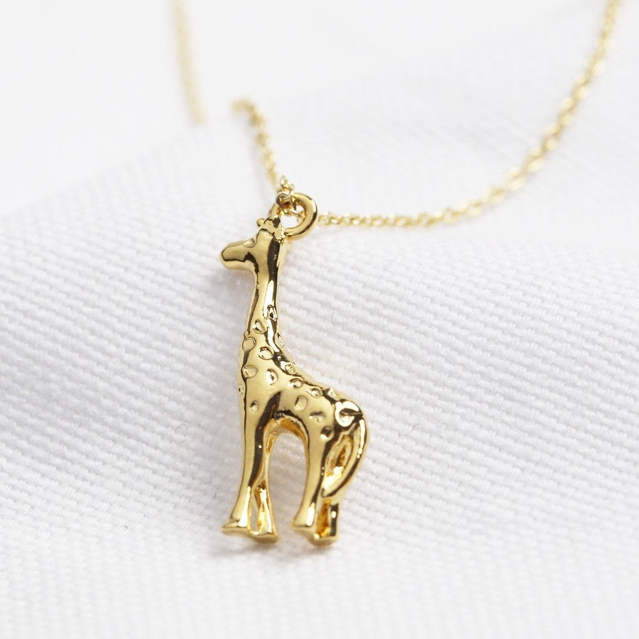 KETTING | GIRAFFE - GOUD