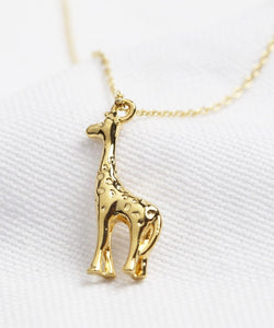 KETTING | GIRAFFE - GOUD