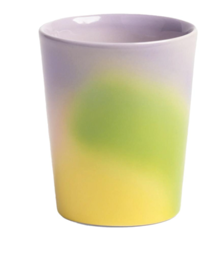 &k | MUG HUE LARGE - GREEN LILAC YELLOW