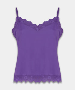 HARPER & YVE |  LARA SS TOP - DARK VIOLET