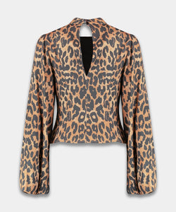 HARPER & YVE | FLOOR LS TOP - LEXIE LEOPARD