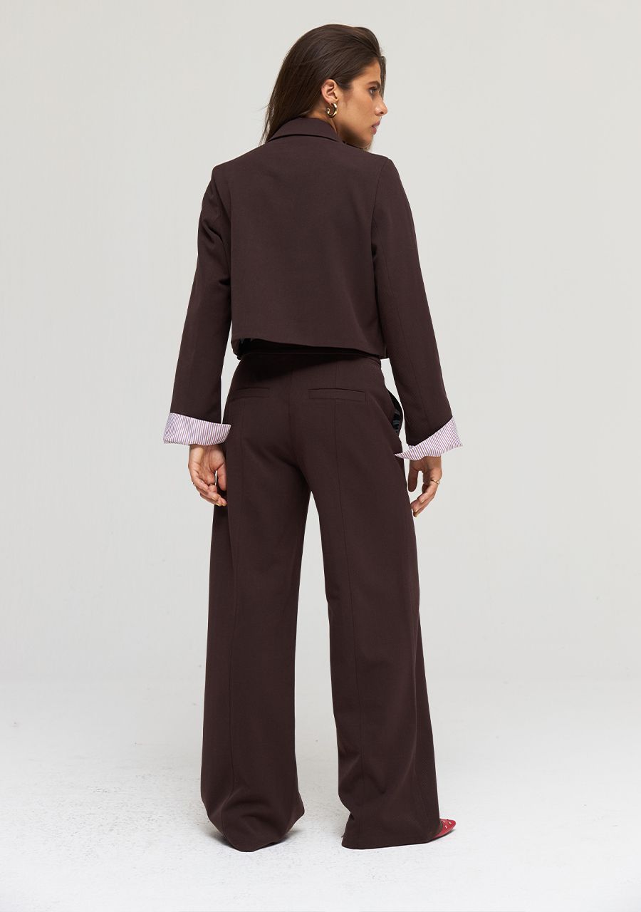 HARPER & YVE |  IVY BLAZER - CHOCOLATE