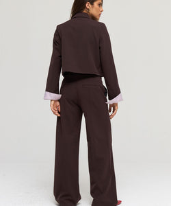 HARPER & YVE |  LILIAN PANTS - CHOCOLATE