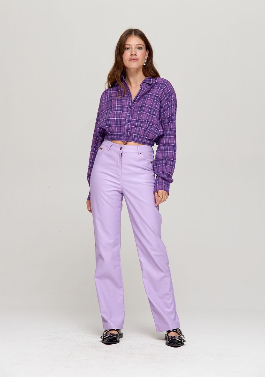 HARPER & YVE | JACE LS BLOUSE - VIOLET