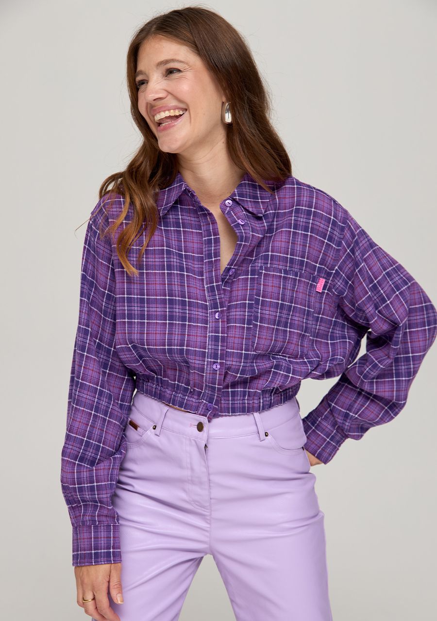 HARPER & YVE | JACE LS BLOUSE - VIOLET