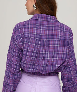 HARPER & YVE | JACE LS BLOUSE - VIOLET