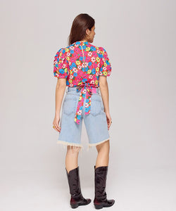 HARPER & YVE | MACEY SS TOP - FLORAL MIX