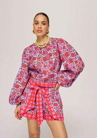 HARPER & YVE | DOLLY LS TOP - FLIRTY FLOWER