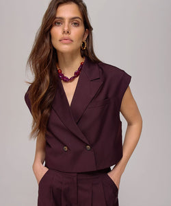 HARPER & YVE | ESMEE GILET - DARK FUDGE