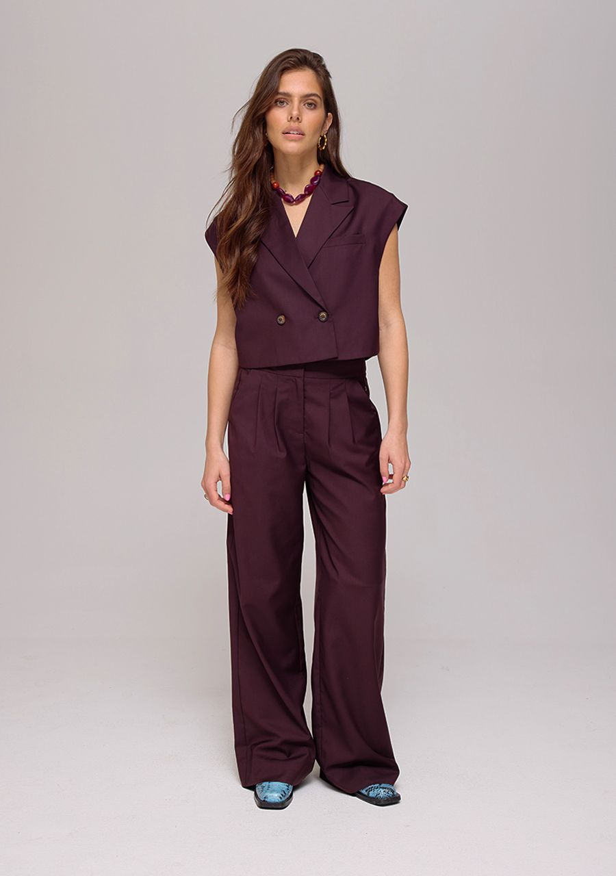 HARPER & YVE | ESMEE GILET - DARK FUDGE