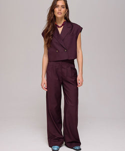 HARPER & YVE | ESMEE GILET - DARK FUDGE