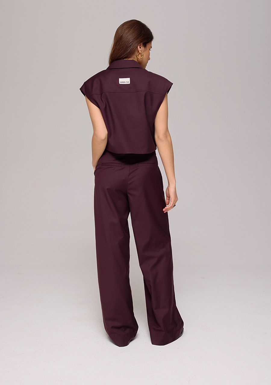HARPER & YVE | ESMEE GILET - DARK FUDGE