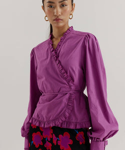 HARPER & YVE | COBY LS BLOUSE - VIOLET DREAM