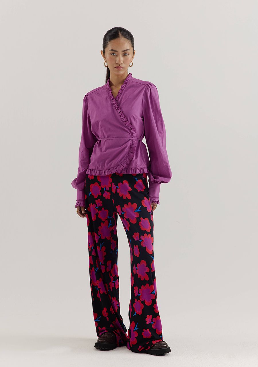 HARPER & YVE | COBY LS BLOUSE - VIOLET DREAM