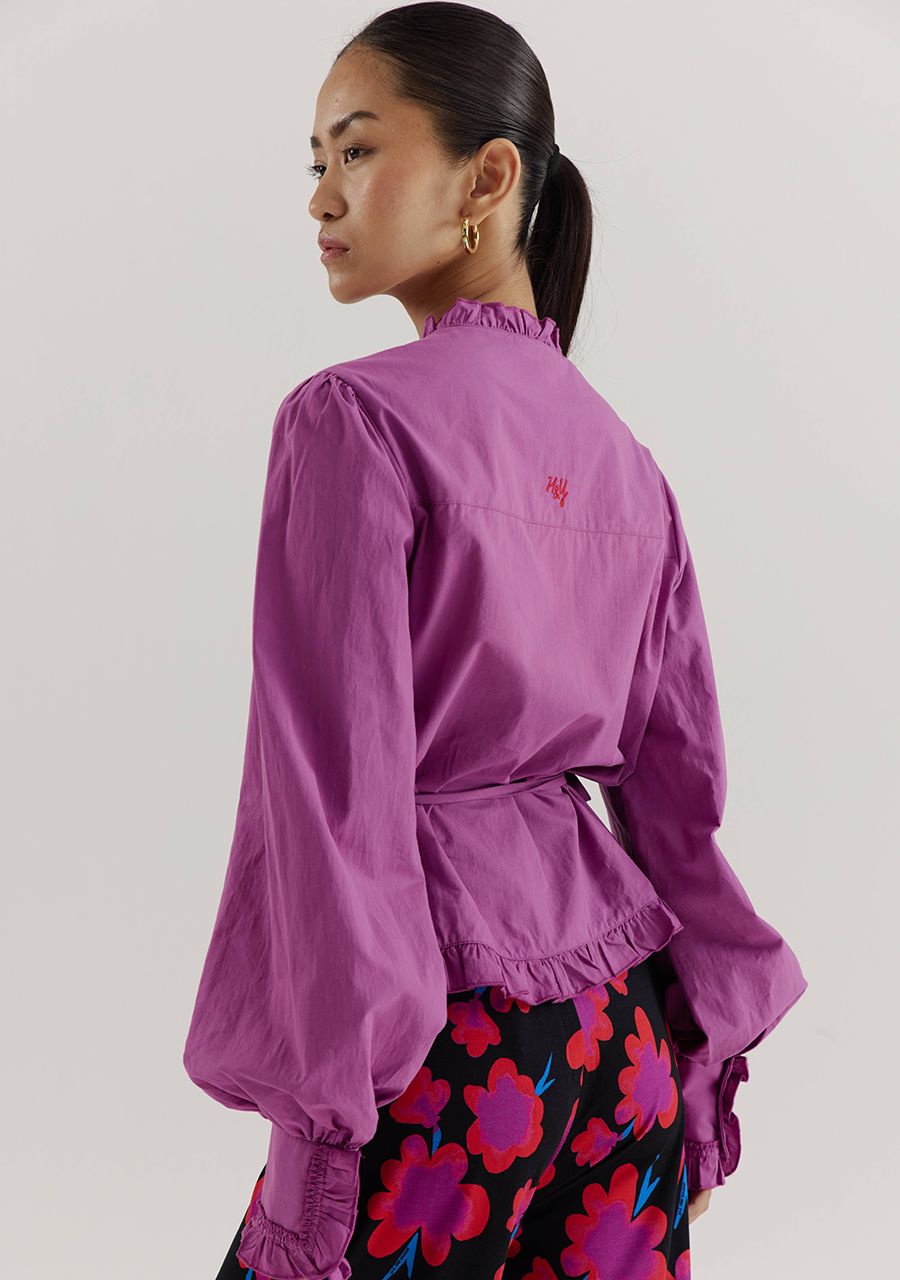 HARPER & YVE | COBY LS BLOUSE - VIOLET DREAM
