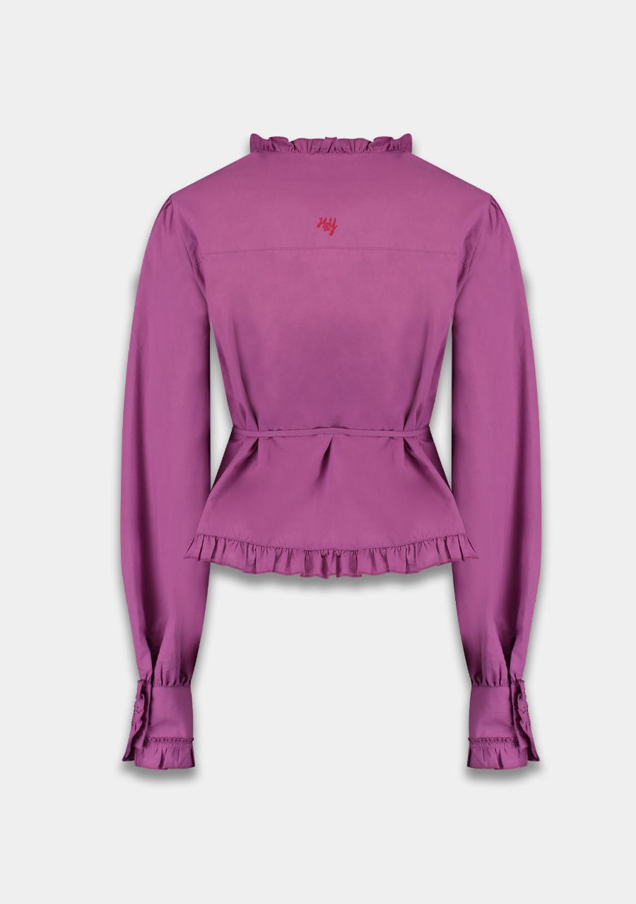 HARPER & YVE | COBY LS BLOUSE - VIOLET DREAM