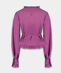 HARPER & YVE | COBY LS BLOUSE - VIOLET DREAM