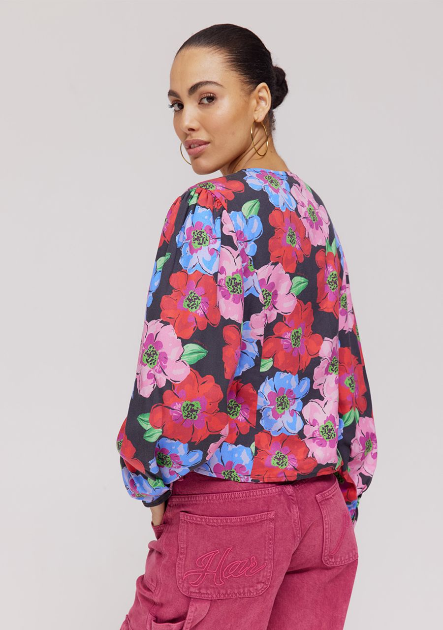 HARPER & YVE | CASSIE LS BLOUSE - MULTI FLOWER
